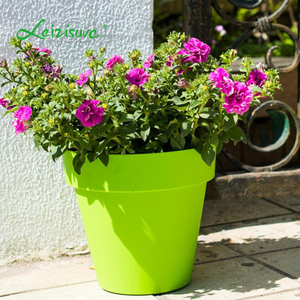 Leizisure Pots de fleurs en <span class=keywords><strong>plastique</strong></span> bon marché, support de pot de fleurs de jardin, décoration de mariage, <span class=keywords><strong>vase</strong></span> haut pour l'extérieur - Product Image 2