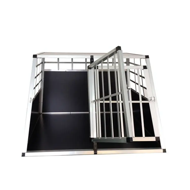 High quality aluminum folding modular dog cage