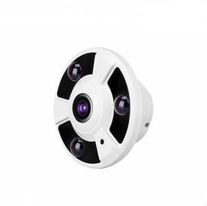 FishEye 4MP IP-Kamera 360-Grad-Panorama-<span class=keywords><strong>IR</strong></span>-Kuppelkamera Wasserdichte/wetterfeste Tag/Nacht-Kamera