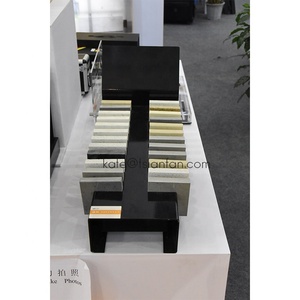 QuartzEdgeMaster Comptoir en pierre blanche pure personnalisé Pavé Bureau Rack <span class=keywords><strong>Portable</strong></span> Vendeur <span class=keywords><strong>Table</strong></span> - Product Image 2