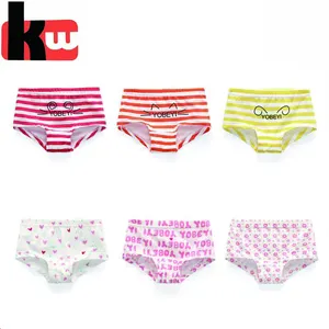 OEKO-TEX GOTS Certificated Girls Underwear Kids Girls Panties Lovely Girl Underwear