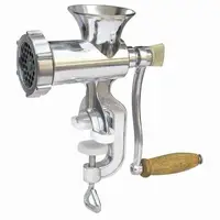 Manual Meat Grinder Multipurpose Aluminum Alloy Mincer Removable Hand Crank  Tool Enema machine For Home Kitchen