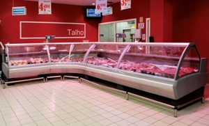 <span class=keywords><strong>Top</strong></span> qualité et prix moins cher supermarché viande fraîche affichage réfrigérateur commercial - Product Image 4