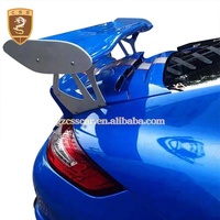 Becquet arrière à Double queue en Fiber de carbone, pour Porsche 997, Style GT4, haute qualité