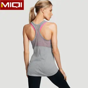 Camiseta holgada de rendimiento para mujer, ropa deportiva ajustada, Tops cortos, camiseta sin mangas