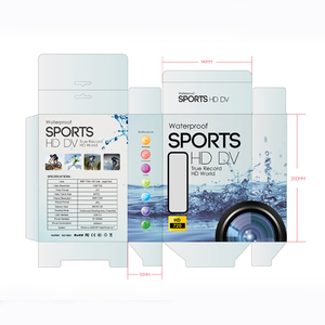 8.0 mega piksel yüksek çözünürlüklü 170 derece geniş açı eller serbest kask mermi spor kamera 30 m su geçirmez