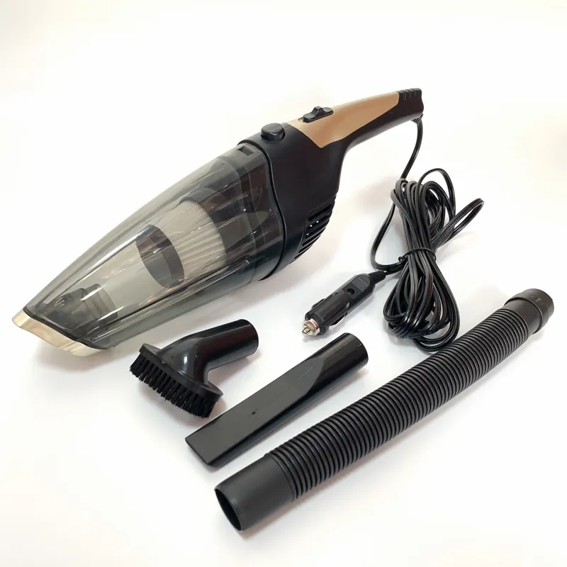 Factory Popular 6800Pa DC12V Newest Promotion 100W Real Portable Car Vacuum Cleaner Wet and Dry Powerful for Amazon
