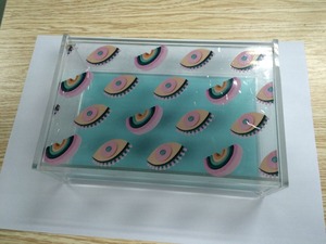 <span class=keywords><strong>Trasparente</strong></span> acrilico caso di stoccaggio box estensione del ciglio - Product Image 4