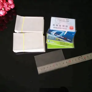 Mangas plásticas opp de alta transparência, 2 mil, mangas de plástico para cartões de negociação de 67x92mm/mangas de cartão de negociação poly transparentes