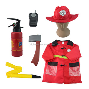 2016 venta Caliente Fireman sam traje al por mayor, traje de <span class=keywords><strong>bombero</strong></span> para niños, traje de halloween - Product Image 2