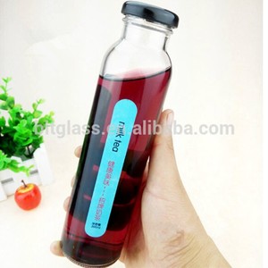 Alibaba China de exportación a granel 300 ml 10 oz. santo agua y jugo de botellas de leche de vidrio con tapa twist-off - Product Image 5
