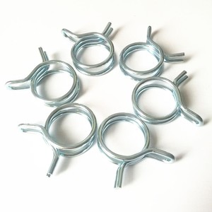 <span class=keywords><strong>Collier</strong></span> <span class=keywords><strong>de</strong></span> <span class=keywords><strong>serrage</strong></span> pour tuyau <span class=keywords><strong>de</strong></span> machine à laver en acier inoxydable sur mesure, à ressort simple/double, sans vis - Product Image 6