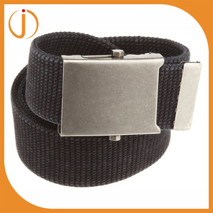 Nouveau style réglable 3.8 cm toile web <span class=keywords><strong>militaire</strong></span> mâle coton <span class=keywords><strong>ceinture</strong></span> avec anti-argent boucle - Product Image 1