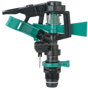 <span class=keywords><strong>Aspersor</strong></span> giratorio <span class=keywords><strong>de</strong></span> Metal con accionamiento <span class=keywords><strong>de</strong></span> engranajes 360 para jardín y Agricultura, Riego por impulso <span class=keywords><strong>de</strong></span> agua para granja - Product Image 2