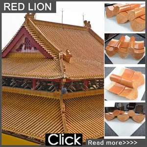 ML-001 machen dach ton gebogenen keramik dachziegel preis