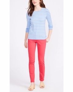 54% <span class=keywords><strong>cotone</strong></span>/44% Modal/2% Spandex girocollo Pullover maglione lavorato <span class=keywords><strong>a</strong></span> <span class=keywords><strong>maglia</strong></span> <span class=keywords><strong>a</strong></span> <span class=keywords><strong>righe</strong></span> da <span class=keywords><strong>donna</strong></span> - Product Image 6