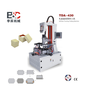 Semi-Automatic gift box making line/rigid box making machine/box making machine
