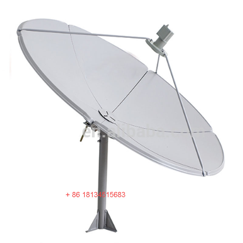 Hot販売!!2.4m衛星パラボラアンテナ240センチメートルKuバンドCバンド