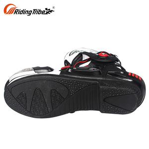 Impermeable moto seguridad motocross Street bike moto zapatos de cuero botas - Product Image 4