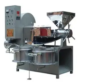 Máquina pequeña comercial de prensado de aceite comestible, máquina eléctrica de fabricación de aceite de cocina