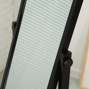 150*30cm <strong>Pine</strong> Wood Frame Standing <strong>Mirror</strong> for Dressing Room With Wheels Floor <strong>Mirror</strong> Full Length <strong>Mirror</strong> Miroir Spiegel Espejo - Product Image 5