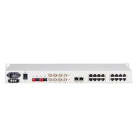 Workpro — convertisseur voix fqs/saxo pots à fibre, multiplexeur pcm de 16 canaux avec 4E1 4FE 4RS232
