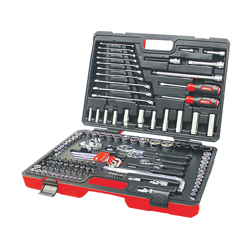 BESITA NEW 120 + 1PCS Metric Socket Wrench Set