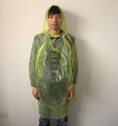 Водонепроницаемый полиэтиленовый дождевик