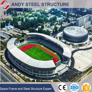 Prefabricados de estructura de acero anillo al-mg-mn lámina <span class=keywords><strong>del</strong></span> techo para el <span class=keywords><strong>campo</strong></span> de fútbol - Product Image 1