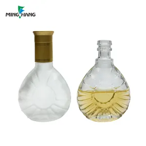 Clear Platte Xo Drank Custom 100Ml Glas Wijn Verpakking 200Ml Gallon Whisky Fles Met Cap