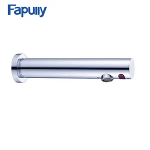 Fapully 온도 건강 전기 자동 수돗물 욕실 벽 마운트 자동 센서 수도꼭지
