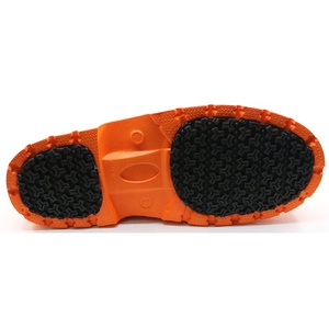 Naranja Congelación Almacenamiento en frío Antideslizante Aceite Ácido Resistente a los álcalis Puntera de plástico <span class=keywords><strong>Impermeable</strong></span> 100% EVA Botas de <span class=keywords><strong>lluvia</strong></span> de trabajo Unisex - Product Image 4