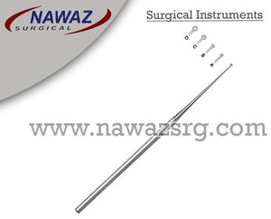 Cureta de oreja Buck 17cm Instrumentos de utología quirúrgica de acero inoxidable personalizados de calidad superior - Product Image 2