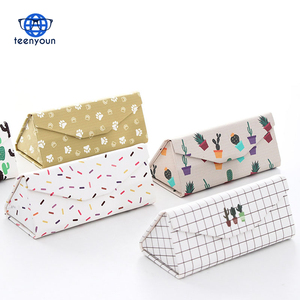 Teenyoun Đáng Yêu Gấp Lên Kính Râm Trường Hợp Di Động Ánh Sáng Tam Giác Gấp Kính Trường Hợp Kính Mắt Kính Râm Bảo Vệ Hộp - Product Image 2