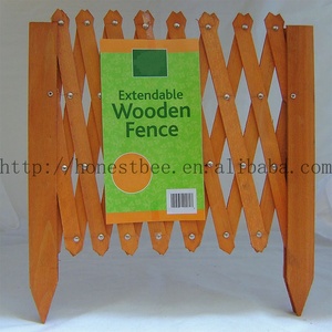 Extendable Garden Lawn <strong>Edging</strong> Wood <strong>Wooden</strong> Trellis Fence Panel <strong>Border</strong> Expanding - Product Image 5
