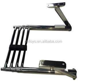 <span class=keywords><strong>Escalera</strong></span> telescópica de <span class=keywords><strong>velero</strong></span> de acero inoxidable de 4 escalones FOYO, hecha de acero inoxidable 304 duradero, suministros marinos superiores - Product Image 5