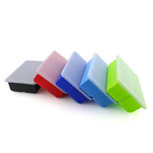 Moules à glaçons en silicone à 6 compartiments avec couvercle écologique pour boissons et liquides, pour bars et cuisines, échantillon gratuit disponible - Product Image 6