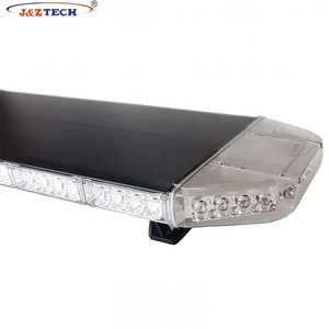 2025 vente en gros 12VDC mince en aluminium noir trafic <span class=keywords><strong>LED</strong></span> <span class=keywords><strong>barre</strong></span> lumineuse d'avertissement stroboscopique 360 degrés accessoire de voiture - Product Image 5