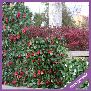 LLV082แฟชั่นตกแต่งประดิษฐ์สีแดงกุหลาบรั้วสำหรับขาย - Product Image 2