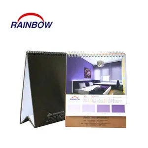 New Year Gift Desk Calendar With Color Card