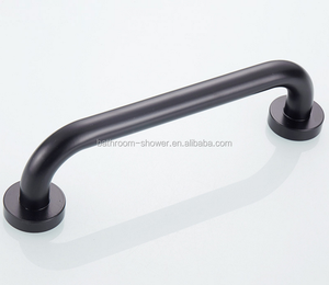Barre d'appui <span class=keywords><strong>de</strong></span> sécurité noire en aluminium spatial pour <span class=keywords><strong>salle</strong></span> <span class=keywords><strong>de</strong></span> <span class=keywords><strong>bain</strong></span>, poignée <span class=keywords><strong>de</strong></span> douche pour baignoire, pour personnes âgées - Product Image 5