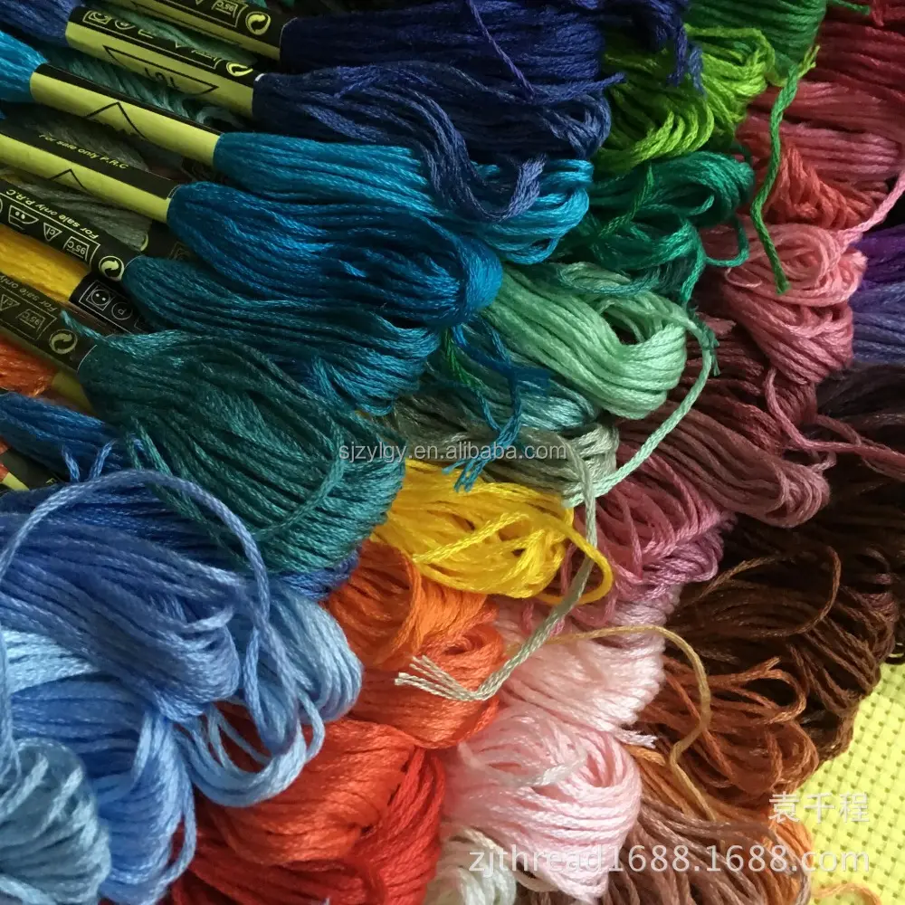 Нить для вышивки 50 мотков радужного цвета браслет для вышивки крестиком нить для творчества