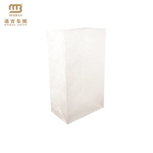 Fabricants en gros personnalisé <span class=keywords><strong>blanc</strong></span> jetable détail d'emballage alimentaire <span class=keywords><strong>kraft</strong></span> papier sacs sos avec logo - Product Image 6