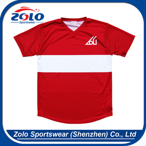 2017 New style embroidered flat Knitted stripe soccer sets uniform - Product Image 4