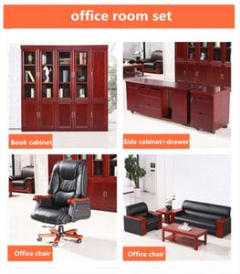 Legno tavolo di lavoro da ufficio direzionale asurement mobili per ufficio guangzhou standard executive office desk - Product Image 5