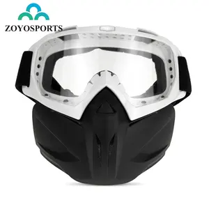 ZOYOSPORTS-Gafas de marco de TPU para motociclismo, gafas para montar en bicicleta, con parabrisas, deportivas, supercómodas