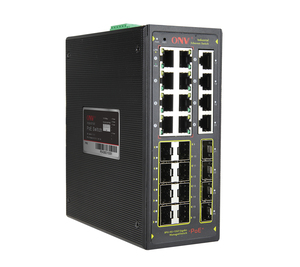 5 ans de garantie <span class=keywords><strong>10</strong></span> go rj45 commutateur 24 Ports Géré Industriel commutateur de transfert automatique - Product Image 3
