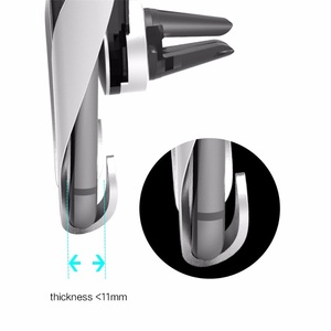 Car Air Vent Mount Stand M Forme Pression Fixe Réglable Mobile Support de Téléphone - Product Image 4