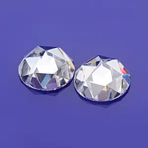 Provence Marca sintético moissanite pedra preciosa rosa cortada com o melhor preço