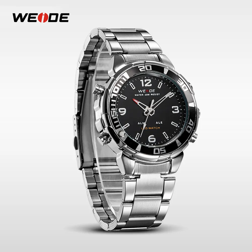 2015 Weide 30m waterproof Men Sport Watch Hand Watch Buy Online